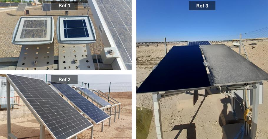 Soiling measurement stations installed and monitored by Green Energy Park. The stations are located in different areas across the country.